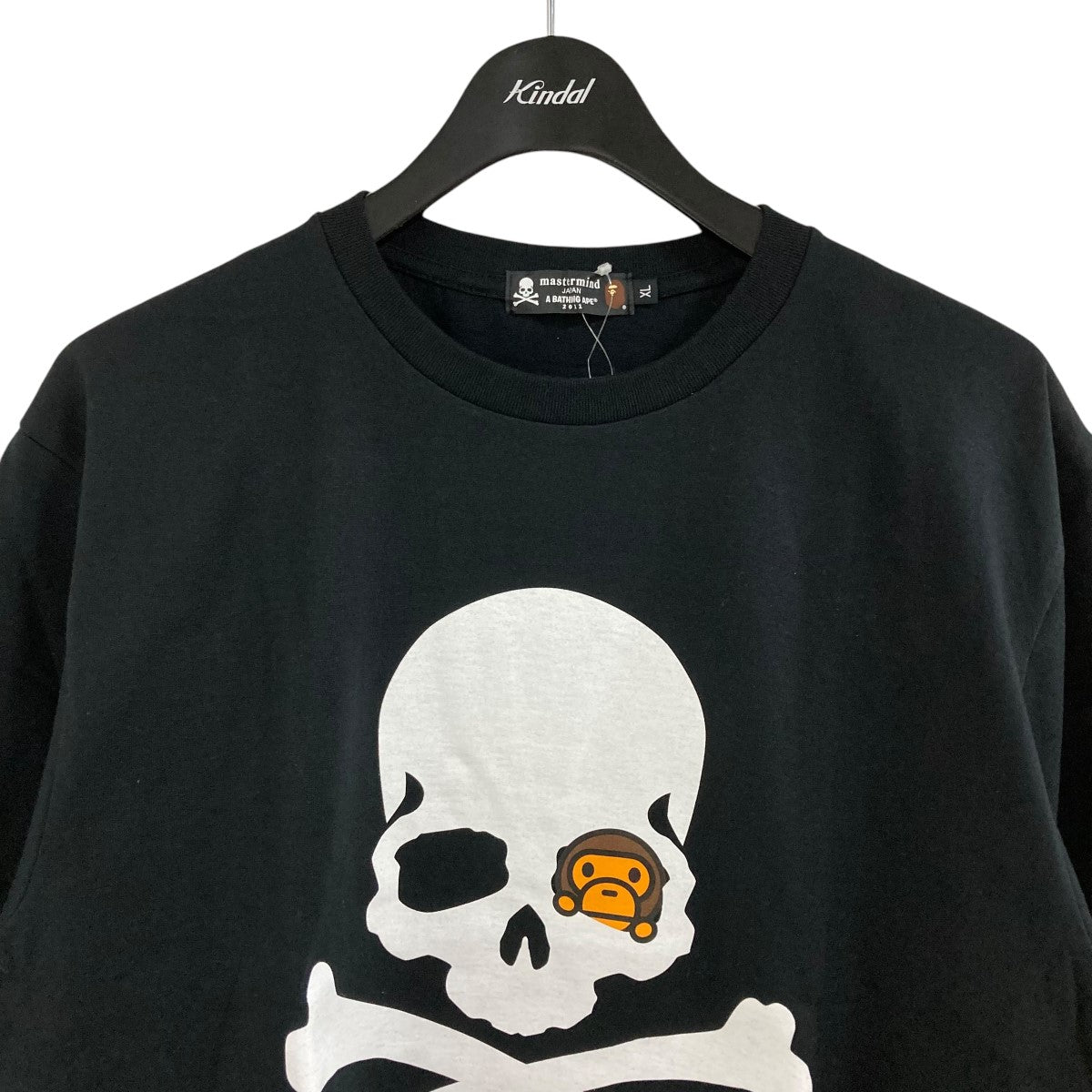 品良く着こなすため BATHING JAPAN×A Mastermind APE 6871-110 ロゴプリントTシャツ トップス