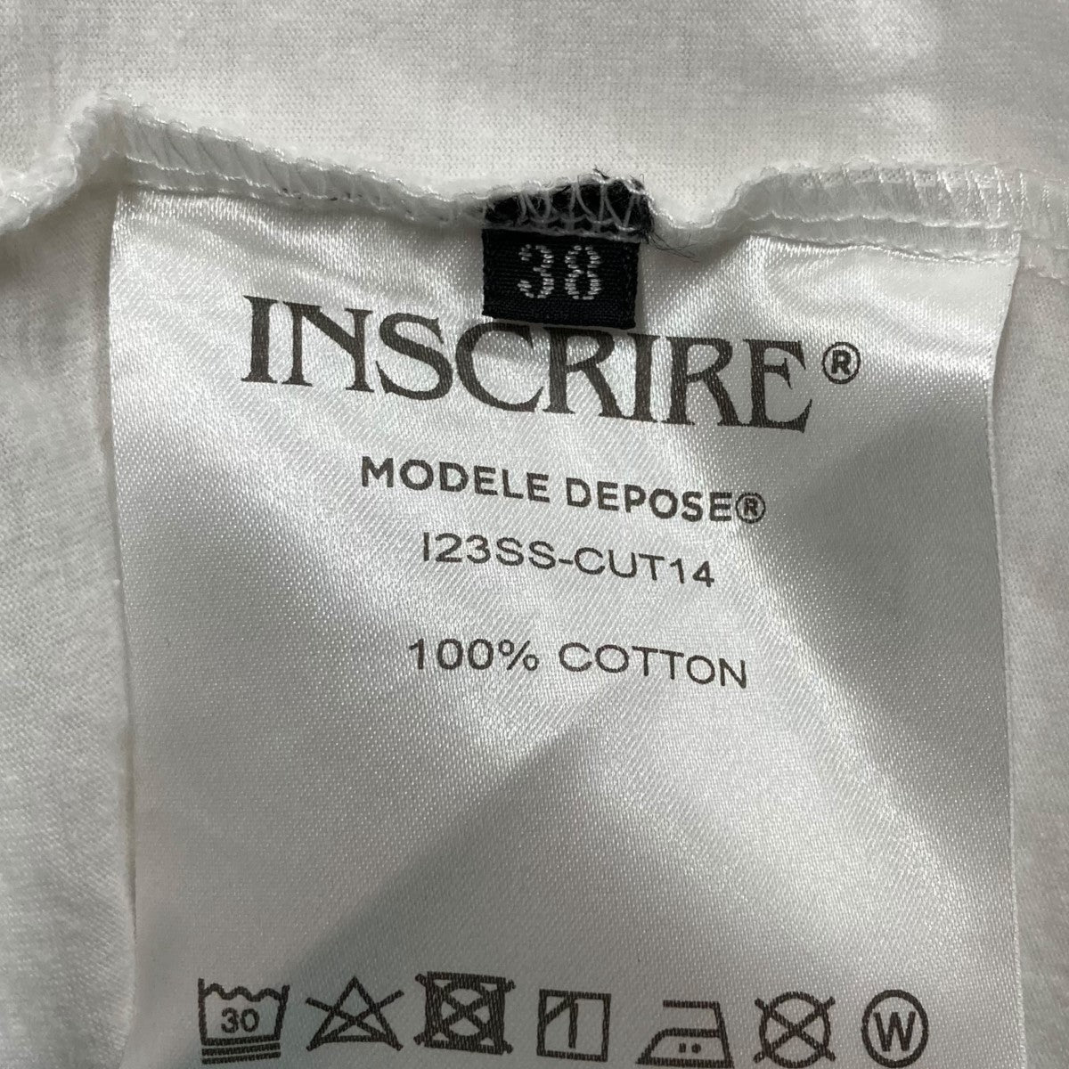 INSCRIRE(アンスクリア) スウェットワンピースI23SS-CUT14 I23SS