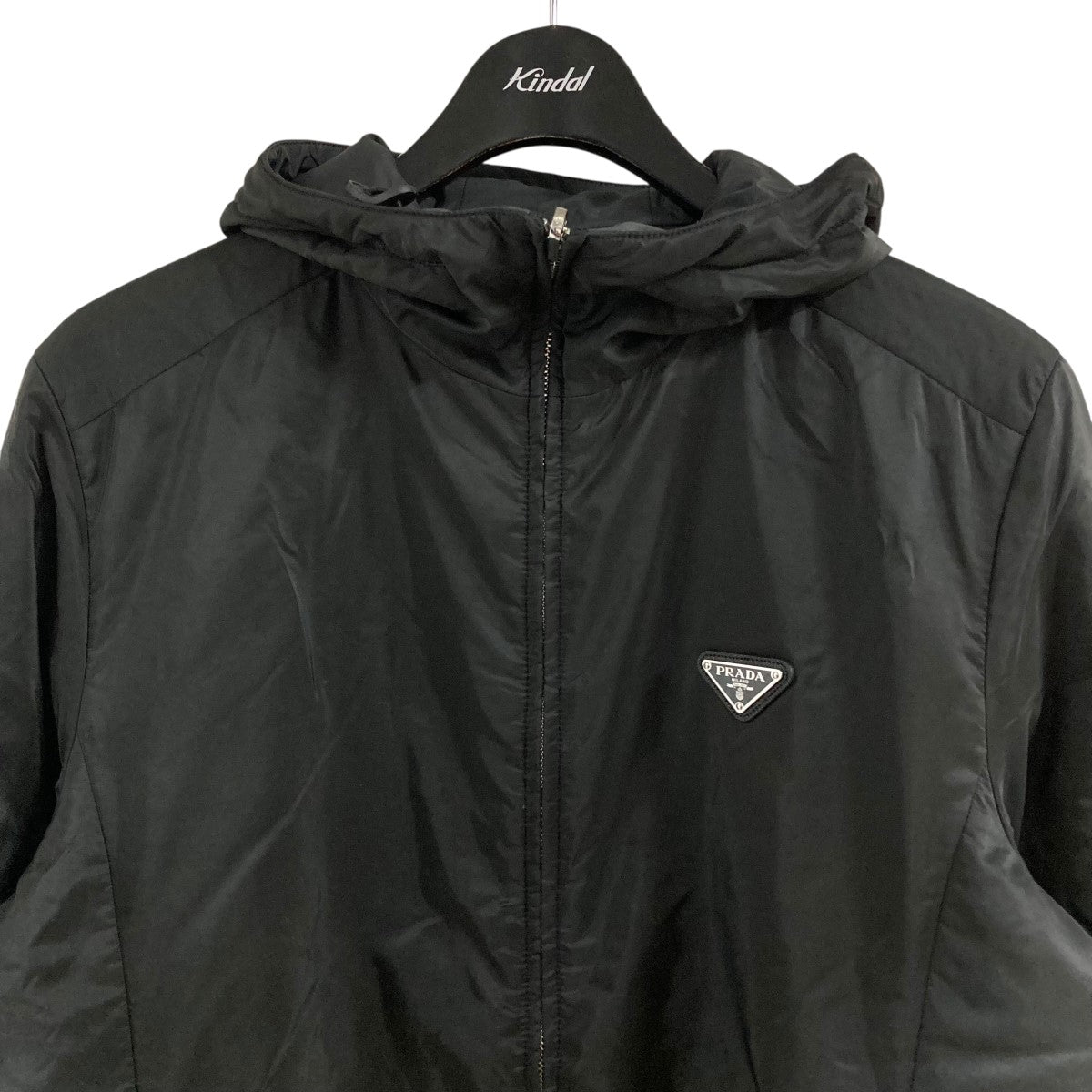 PRADA(プラダ) リバーシブルブルゾン SGB224 ブラック サイズ 50