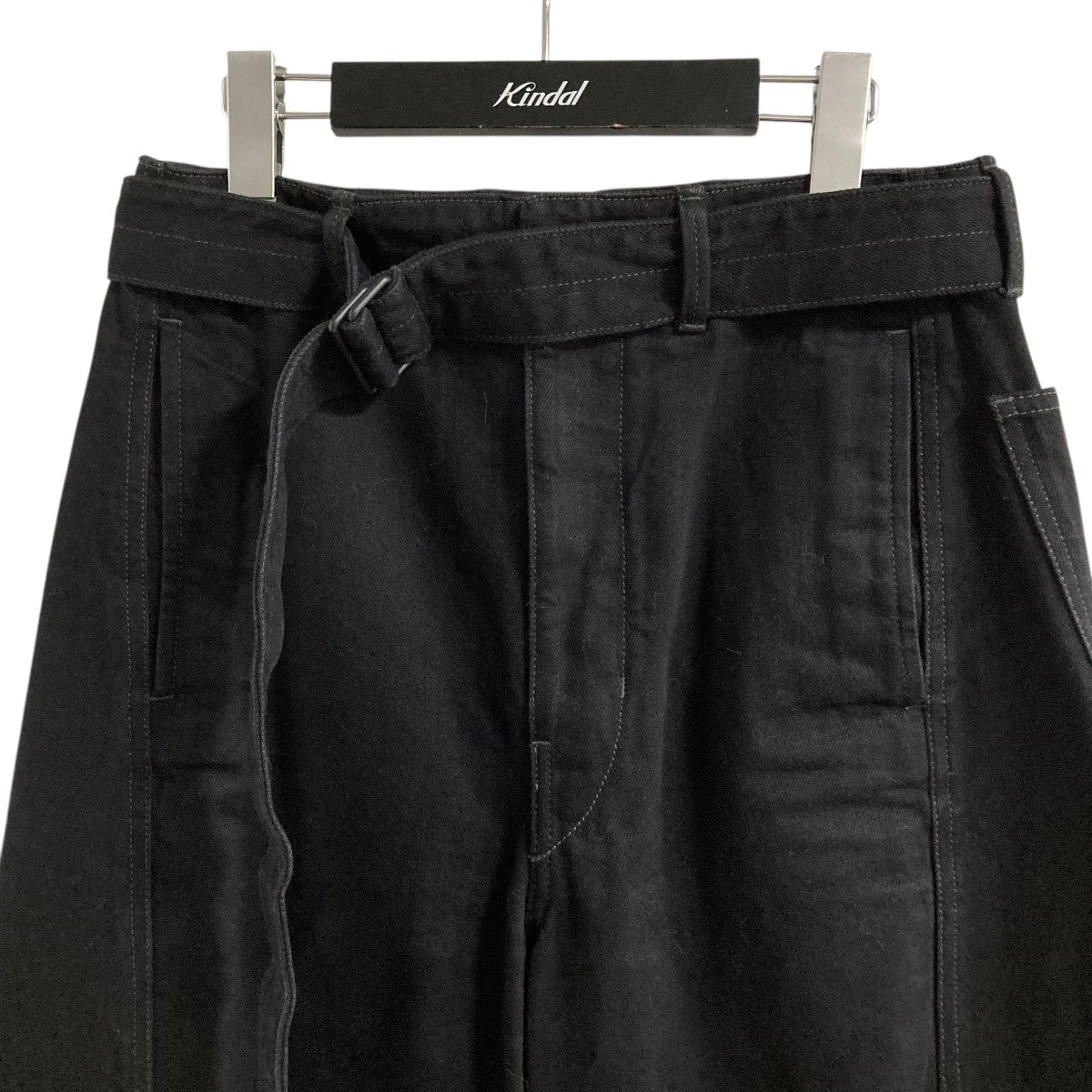 LEMAIRE ルメール　ベルテッド　デニム　XS ブラック 楽天市場】Lemaire ルメール ジーンズ TWISTED BELTED PANTS