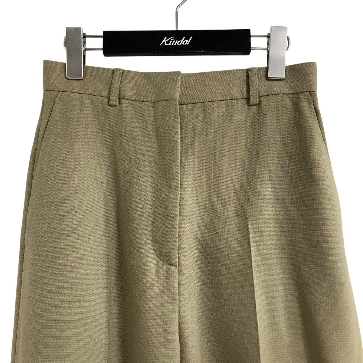 【新品】Acne Studios ツイルトラウザーズベージュワイドパンツ Acne Studios - ツイルトラウザーズ - カーキベージュ