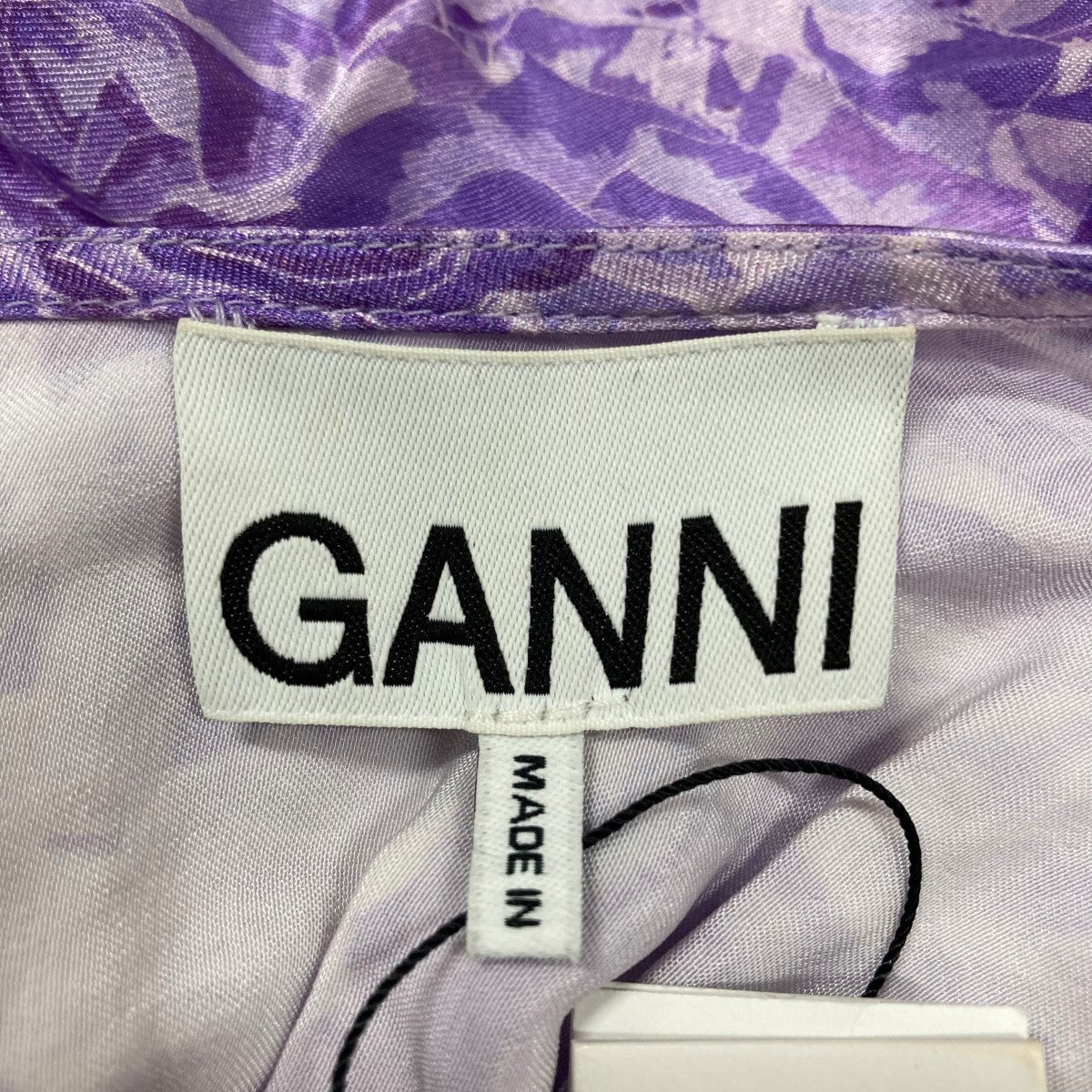 Ganni フローラルドレス ワンピース 古着・中古-5枚目のアイテム画像