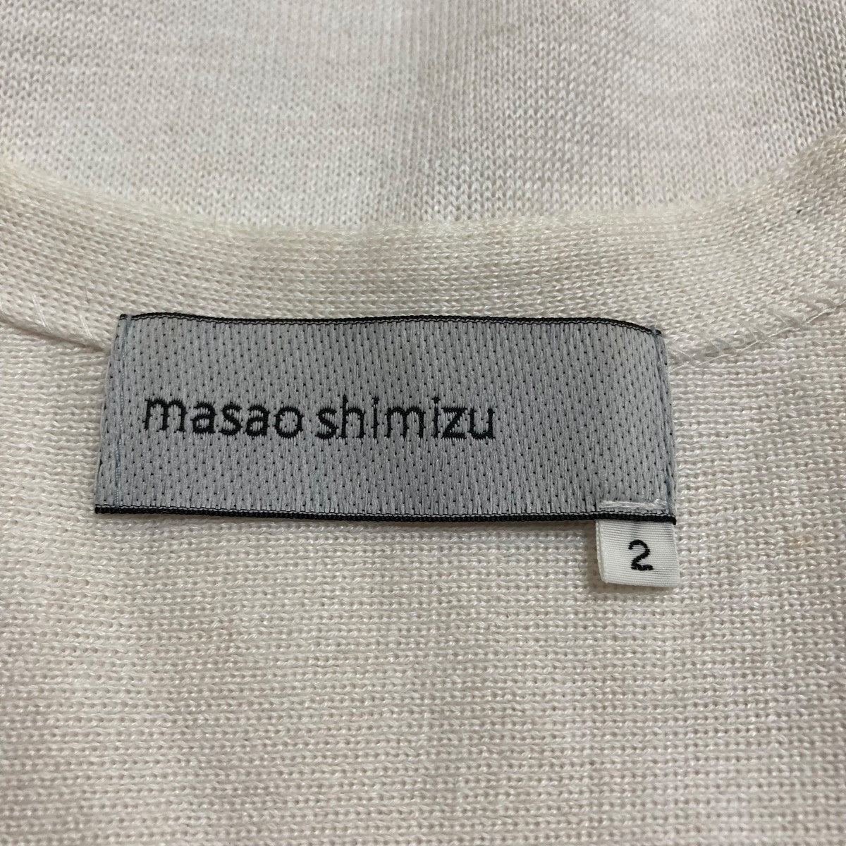 masao shimizu カーディガン 古着・中古-5枚目のアイテム画像