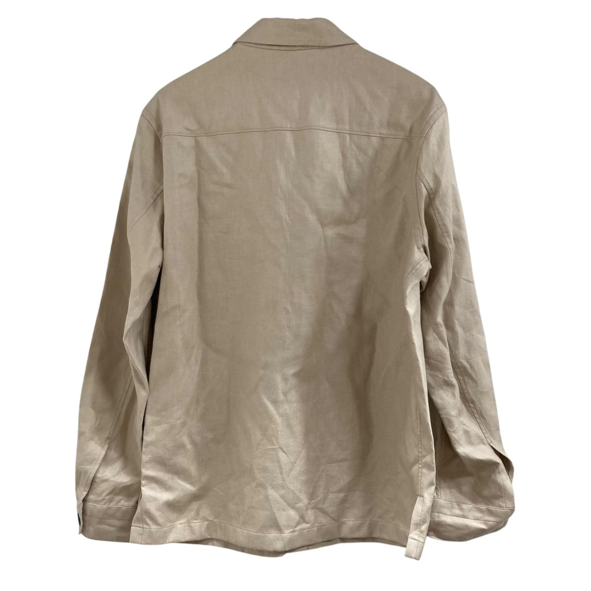 ZEGNA(ゼニア) リネンオーバーシャツ UBV60A5 ベージュ サイズ M