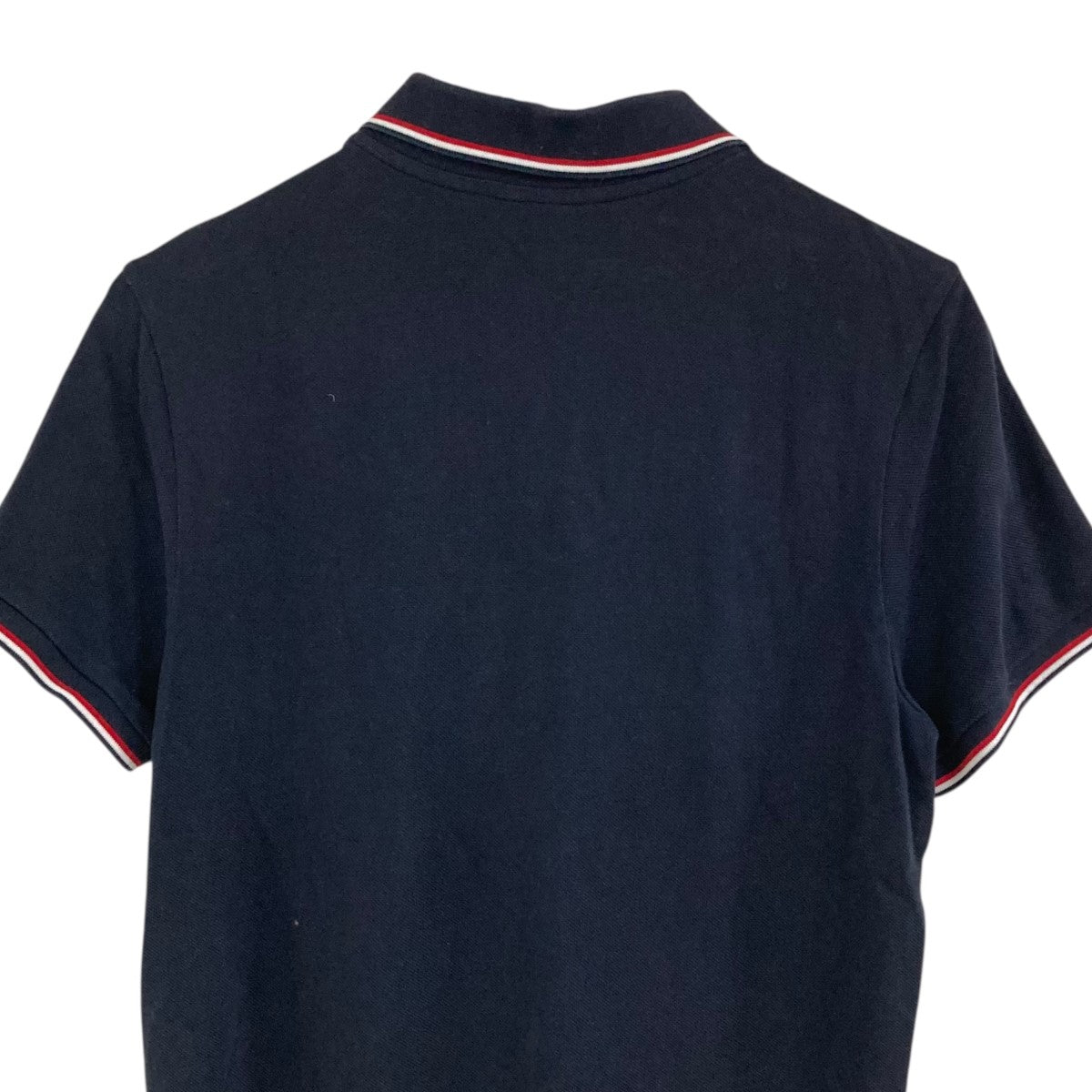 未使用級　MONCLER　モンクレール　ポロシャツ　ネイビー　XXL 中古・古着通販】MONCLER (モンクレール) ポロシャツ ネイビー