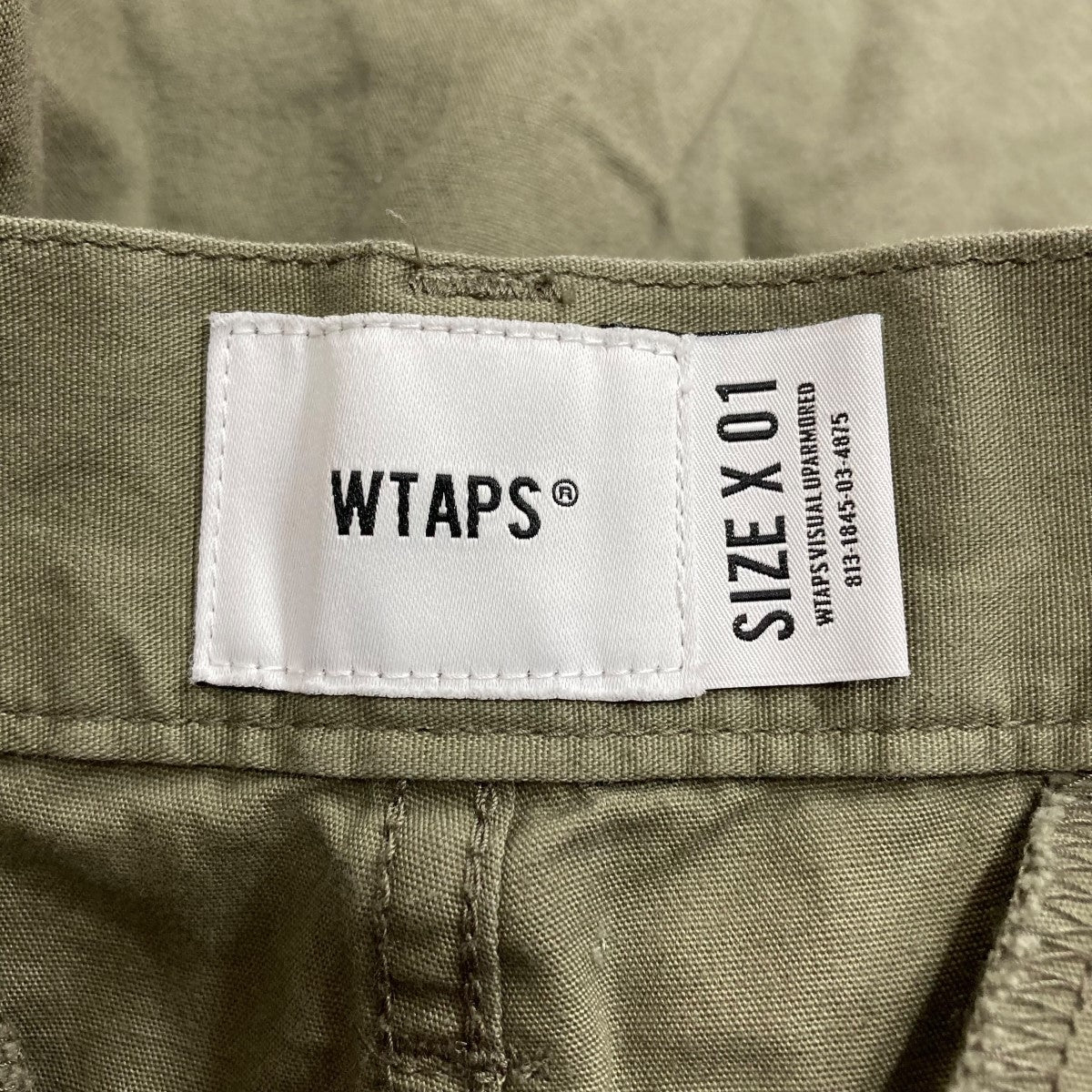 正規　WTAPS 201brdt-ptm06 ハーフパンツ WTAPS(ダブルタップス) ハーフパンツ 221WVDT-PTM06 グリーン