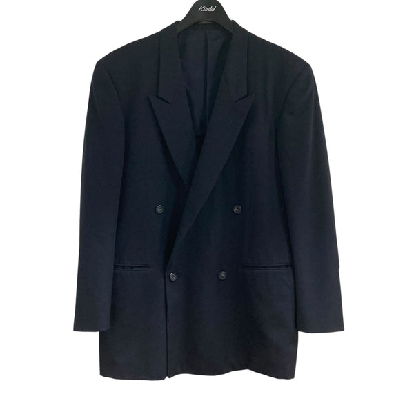 ISSEY MIYAKE MEN(イッセイミヤケ) ダブルジャケット ネイビー サイズ