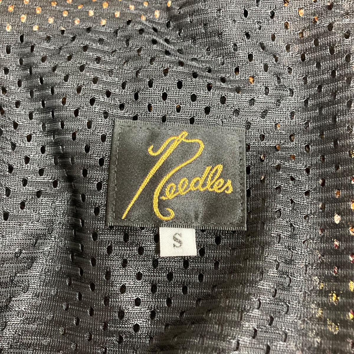 Needles(ニードルス) ジャガードフレアパンツ MR281 ブラウン サイズ S