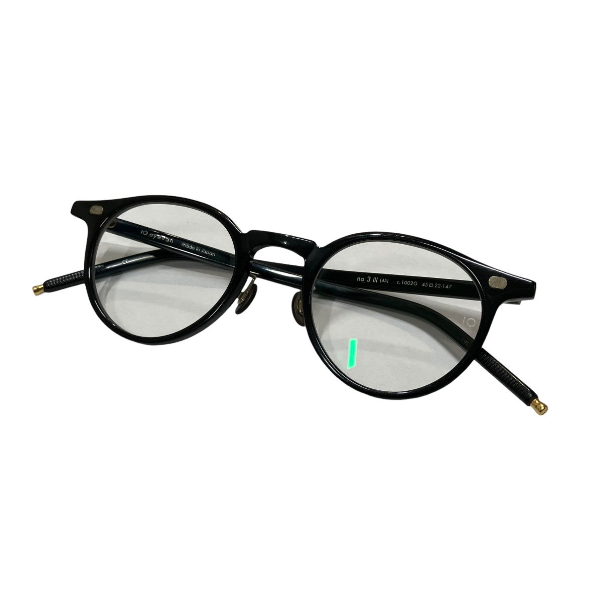 10 EYEVAN 眼鏡 古着・中古-1枚目のアイテム画像