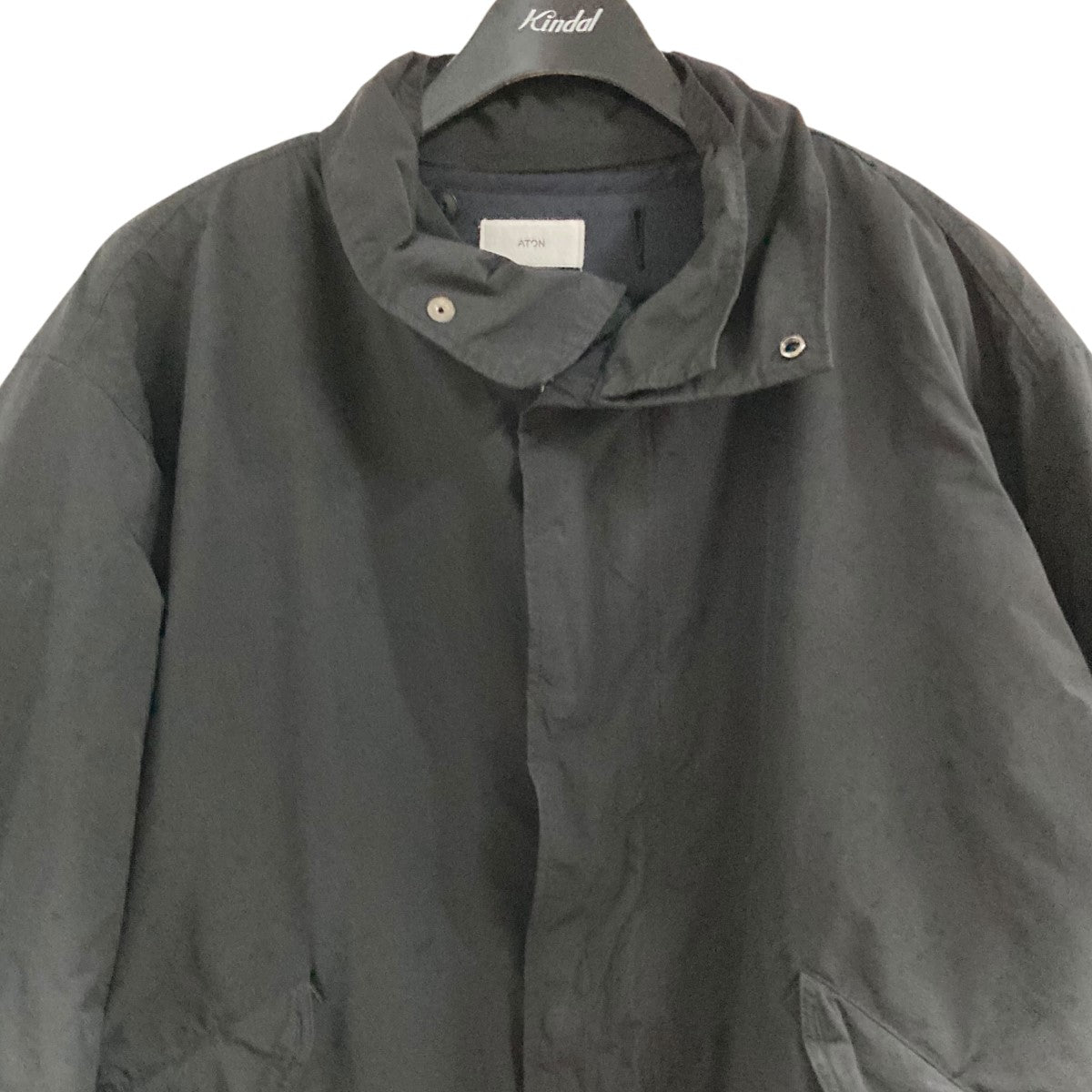 ATONウールコート ATON（エイトン）の「ATON / ウールサキソニー チェスターコート