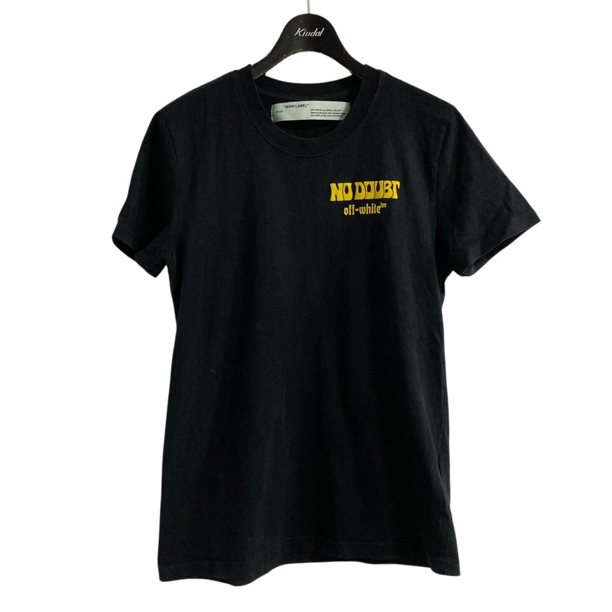 【Off-White】 ビッグロゴ ブック風 Tシャツ ブラック コットン ss24-off-white-