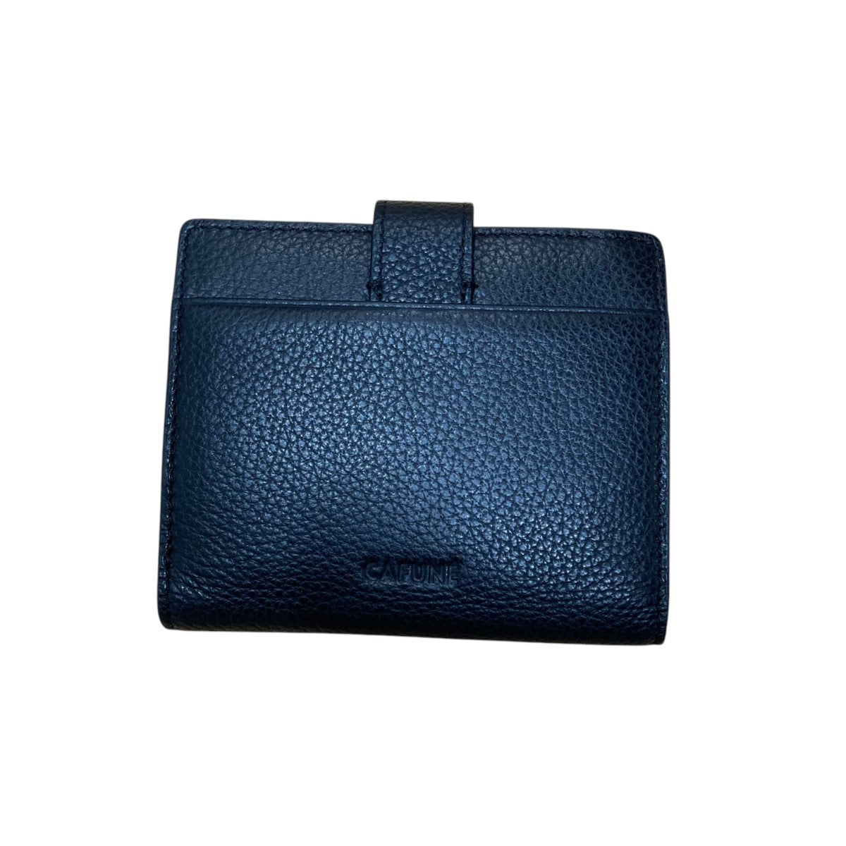 CAFUNE(カフネ) ｢STANCE FLAP WALLET｣2つ折り財布 ブラック
