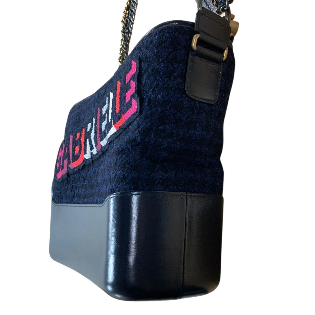 CHANEL エンブロイダリーウール ガブリエル チェーンショルダーバッグ 古着・中古-4枚目のアイテム画像