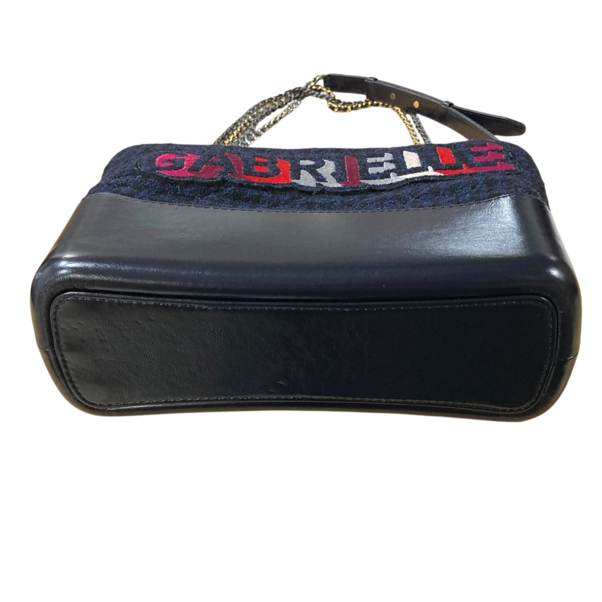 シャネル CHANEL エンブロイダリーチェーン ショルダーバッグ レ【中古】 CHANEL(シャネル) エンブロイダリーウール ガブリエル チェーン