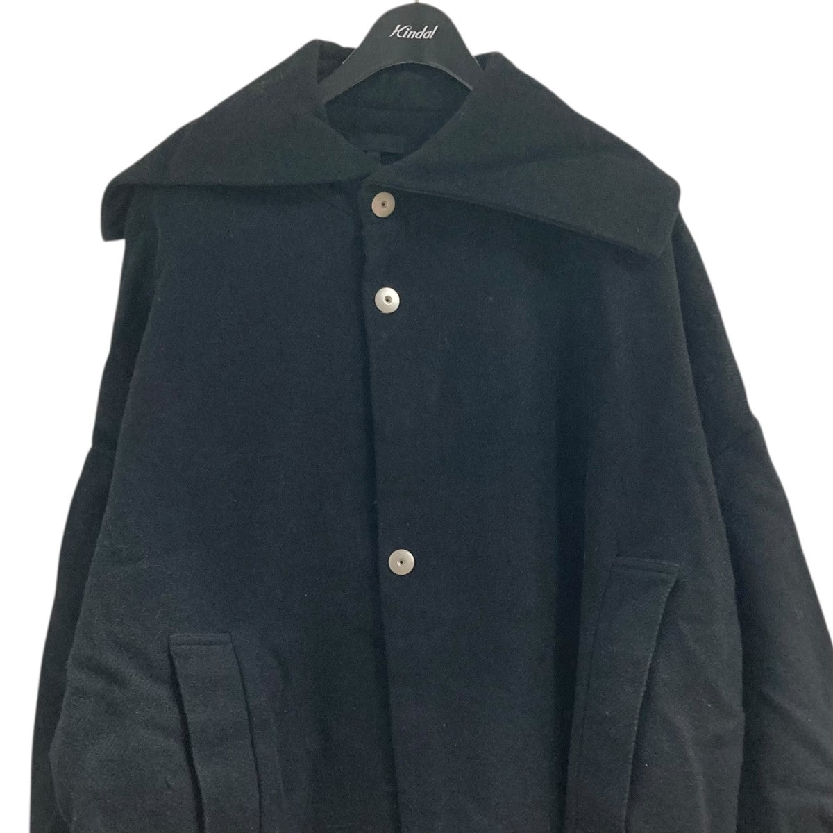 Omar Afridi 23AWウールロングコートOA-AW23-CT-102-01 古着・中古-2枚目のアイテム画像