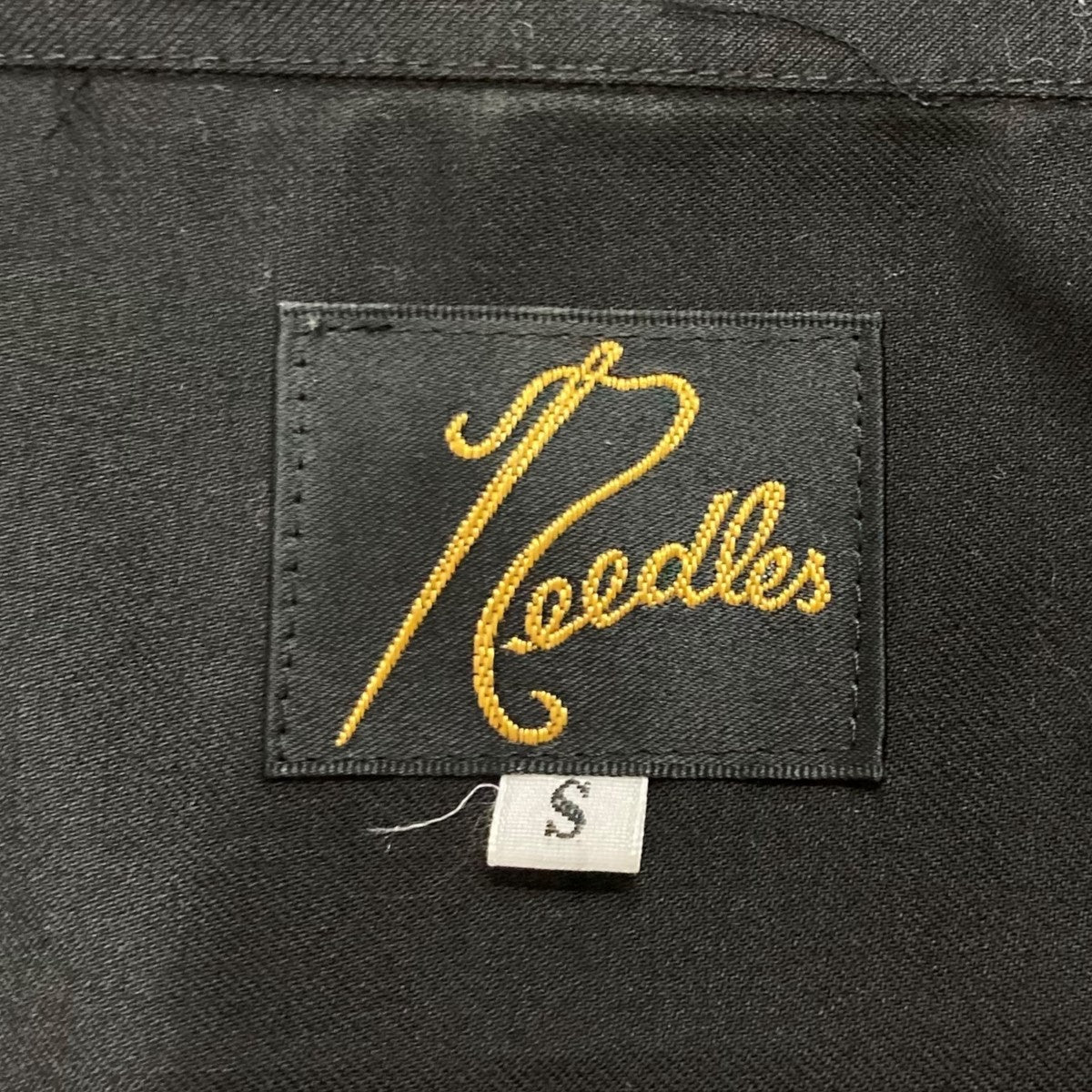 新品タグ有　ニードルス　フリンジジャケット　L 黒　Needles Needles(ニードルス) フリンジトラックジャケットKP128 FRINGE