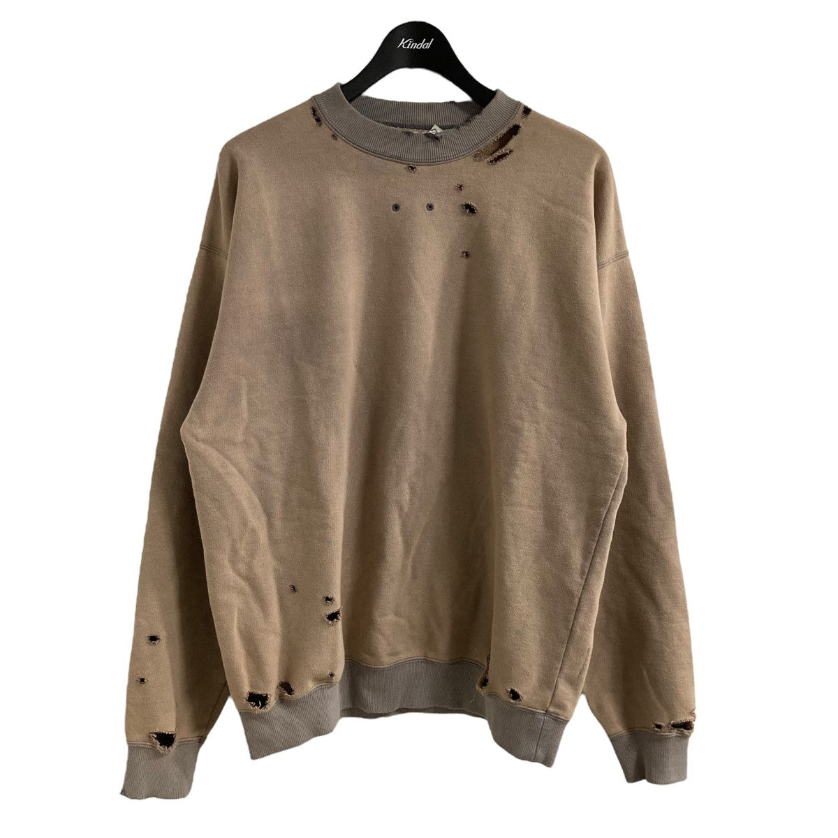 ダメージ加工スウェット