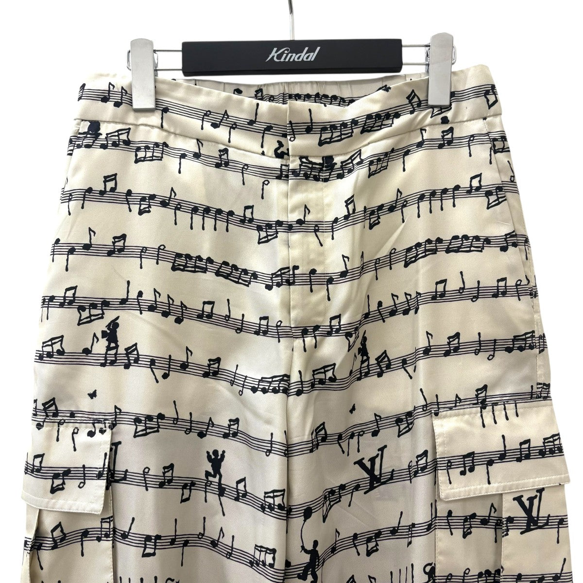 23SS楽譜デザインパンツRM231M SV8 HOP09W