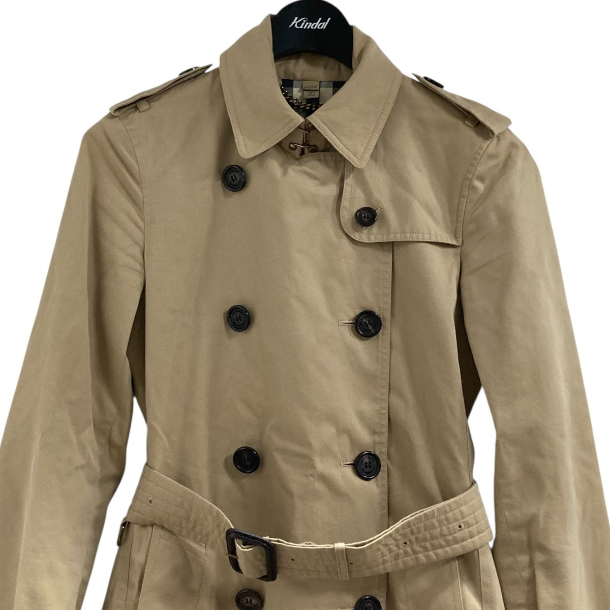 BURBERRYs ベージュ トレンチコート 7A3 BURBERRY(バーバリー) トレンチコート ベージュ サイズ 36