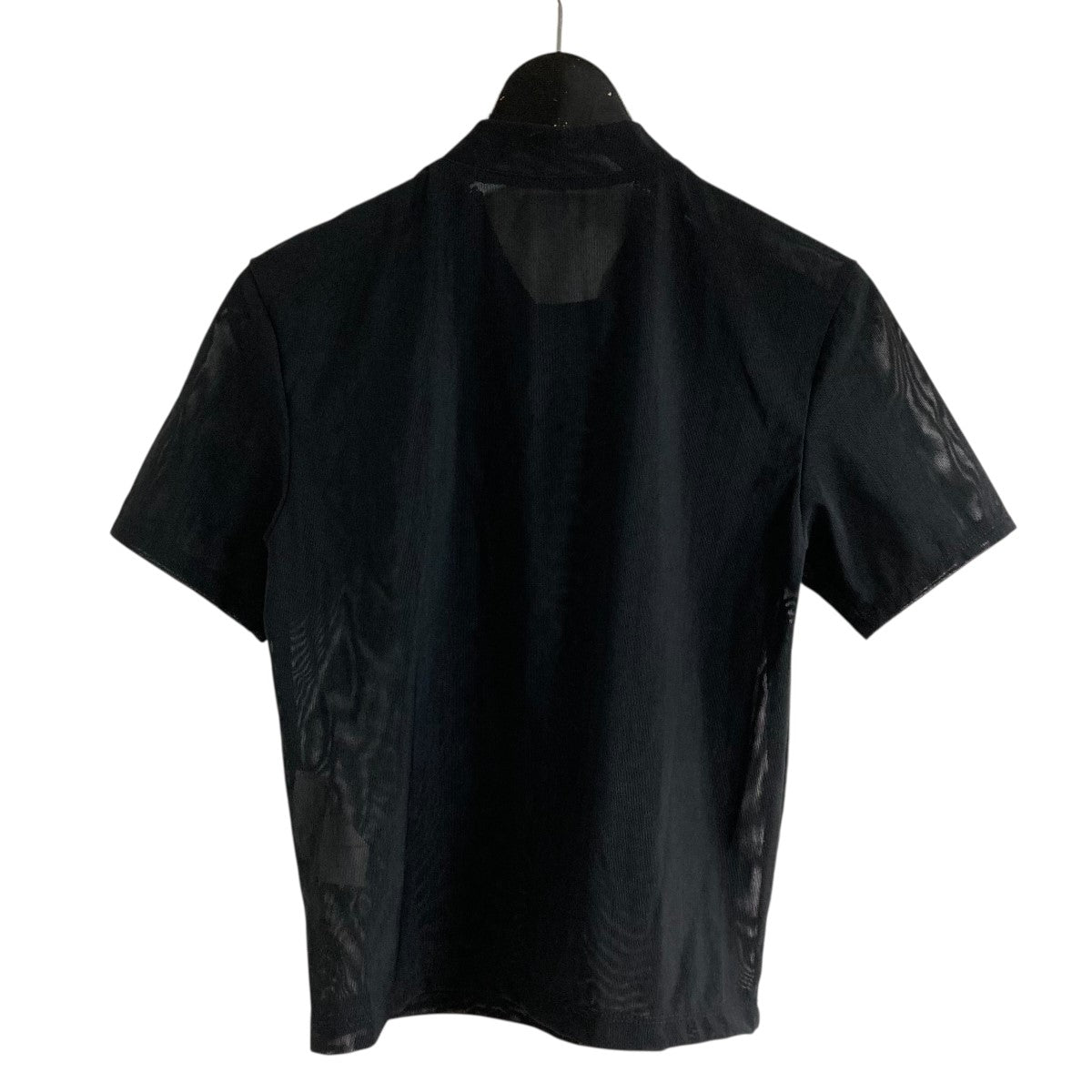 【アレキサンダーワン】ロゴ メッシュ 半袖Ｔシャツ ブラック alexanderwang（アレキサンダーワン）の「Alexander Wang - バー