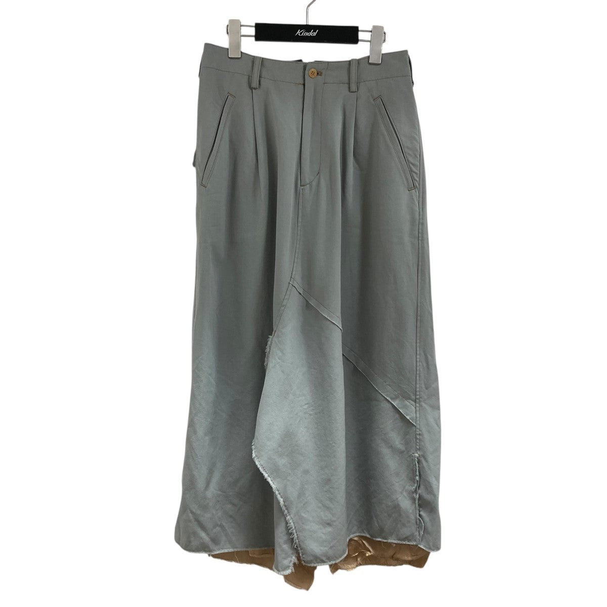 sulvam(サルバム) ロングスカート SJ-P03-100 スカイブルー サイズ S