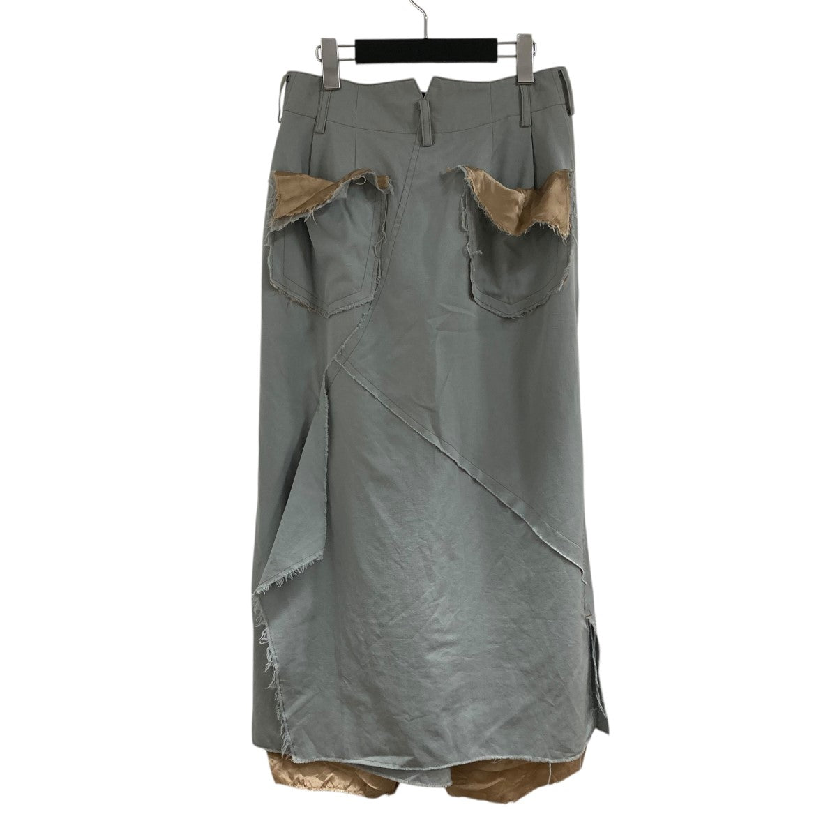 sulvam(サルバム) ロングスカート SJ-P03-100 スカイブルー サイズ S