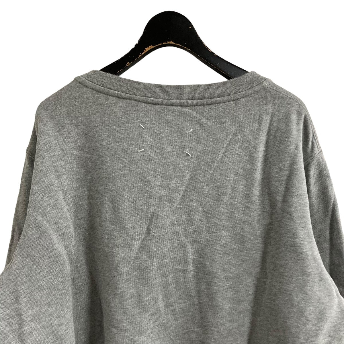 Maison Margiela1 メゾン マルジェラ 22SS Mロゴ クルーネックスウェットトレーナー S51GU0084 グレー S IT39V1SWHDM0 Maison Margiela Margiela1 メゾン マルジェラ 22SS Mロゴ
