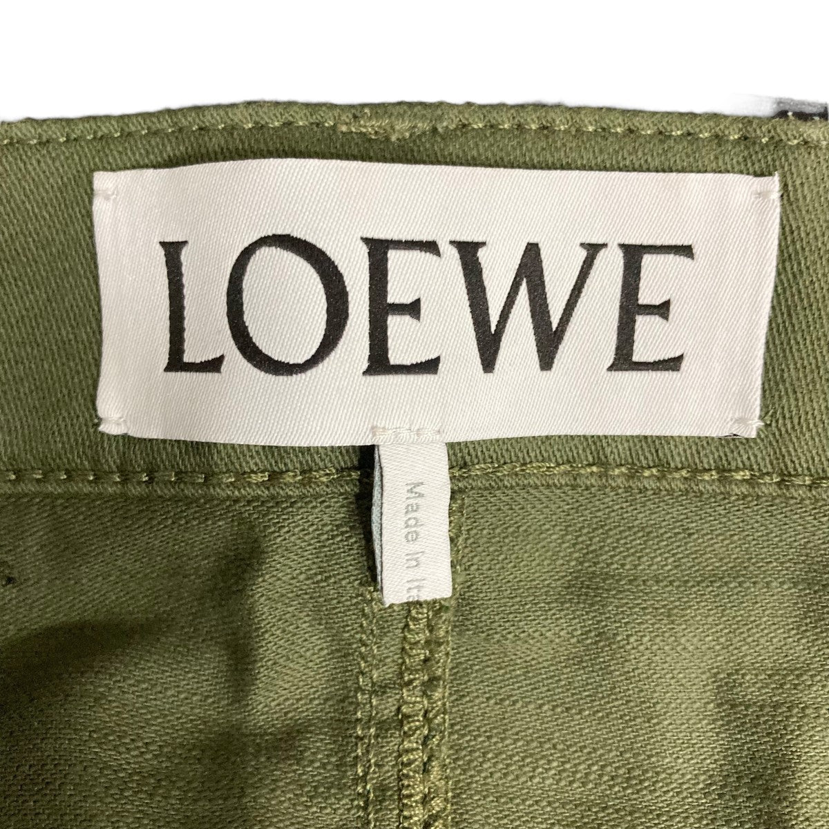LOEWE(ロエベ) パンツ 1723886 カーキ サイズ 48｜【公式