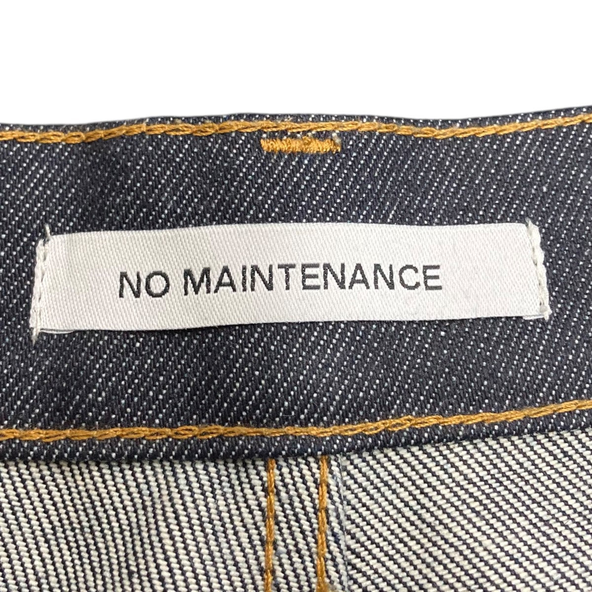 NO MAINTENANCE デニムパンツ 古着・中古-7枚目のアイテム画像