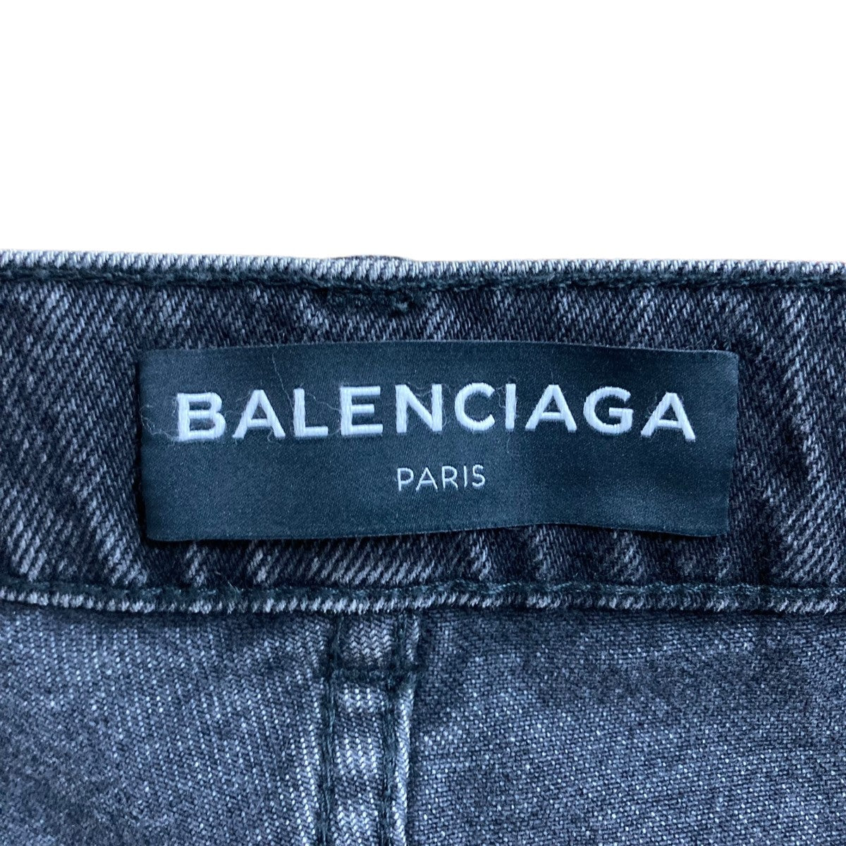 BALENCIAGA(バレンシアガ) デニムパンツ 486225 ブラック サイズ