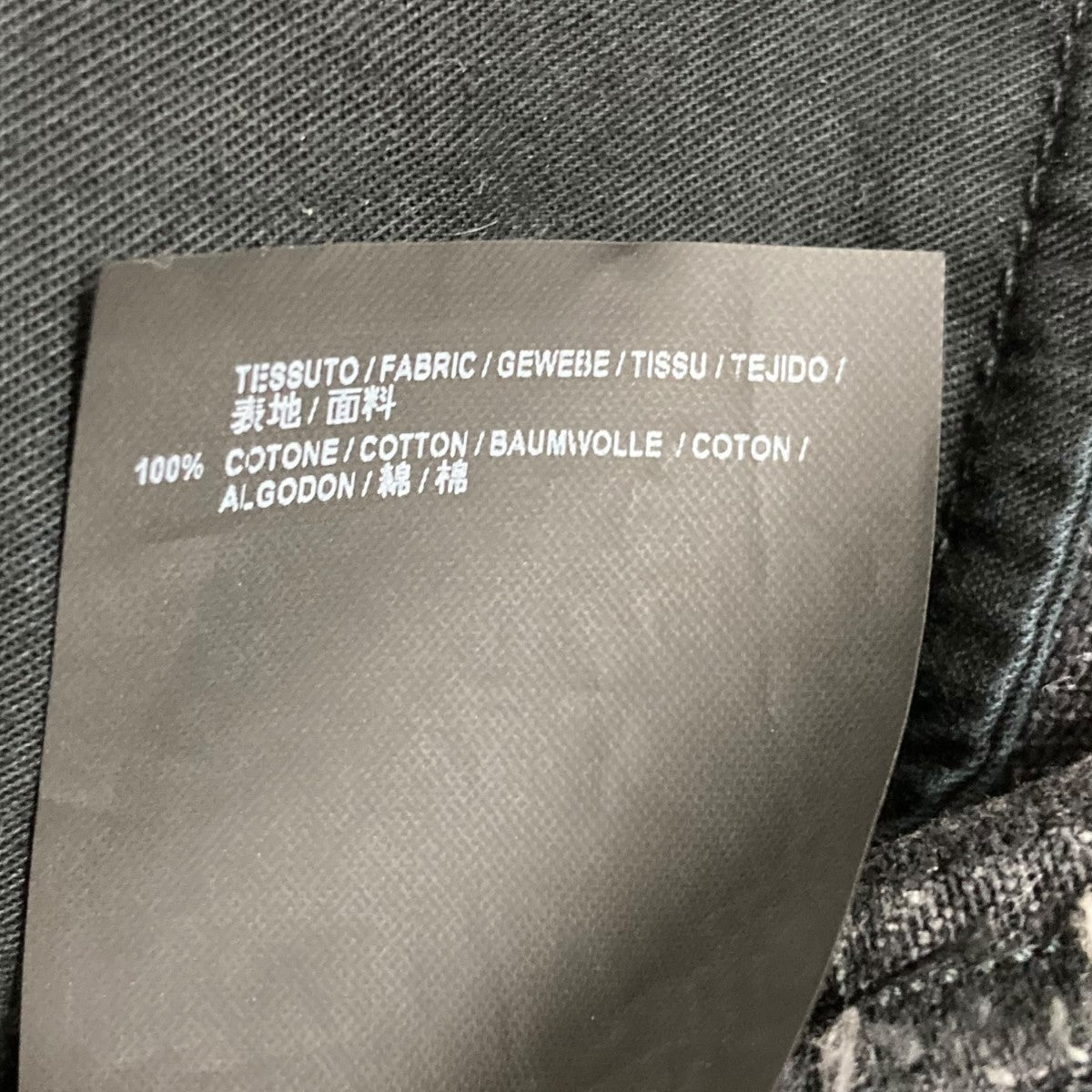【BALENCIAGA】 バレンシアガ ブラックデニム メンズ サイズ 29 BALENCIAGA(バレンシアガ) デニムパンツ 486225 ブラック サイズ