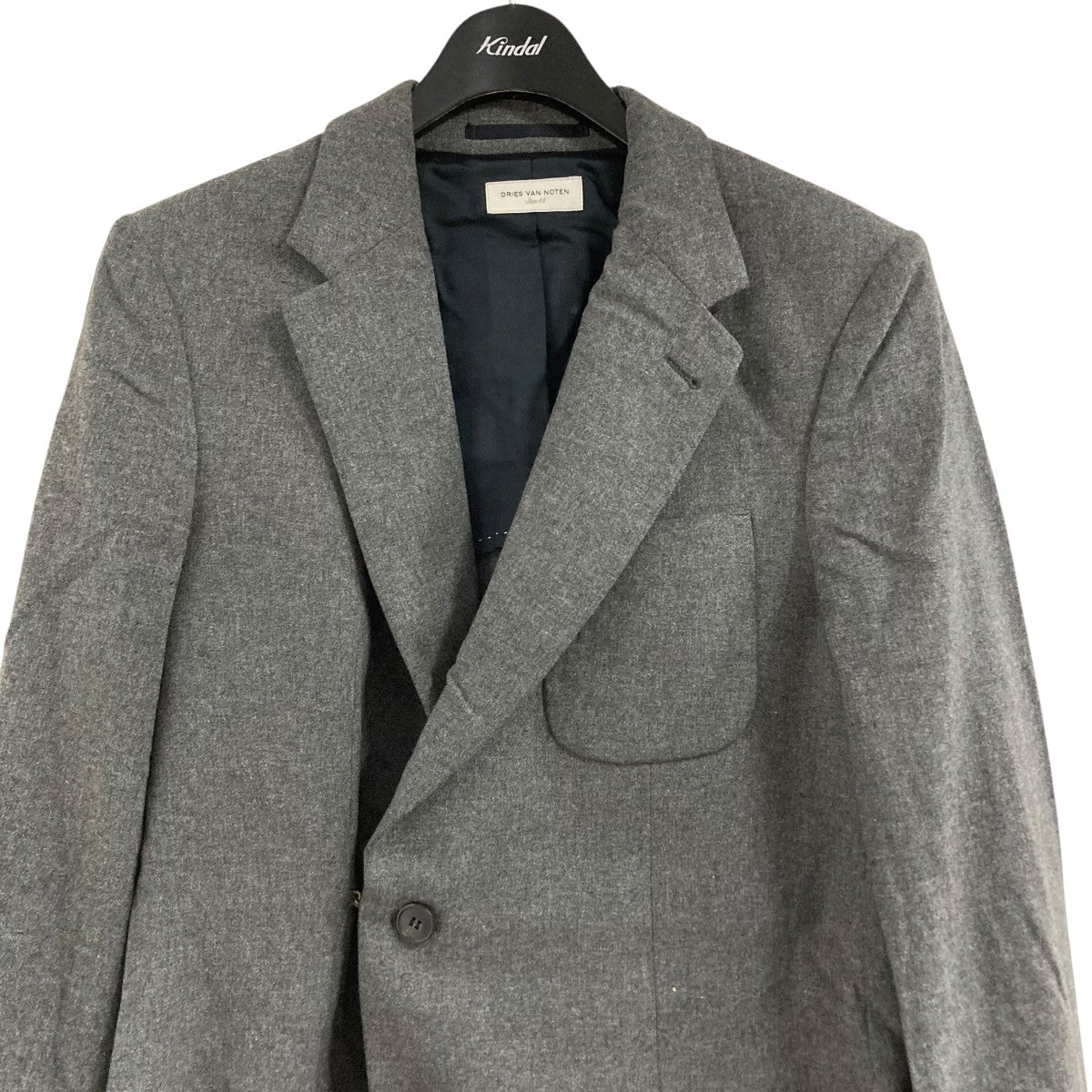 DRIES VAN NOTEN(ドリスヴァンノッテン) ヘリンボーンウールジャケット