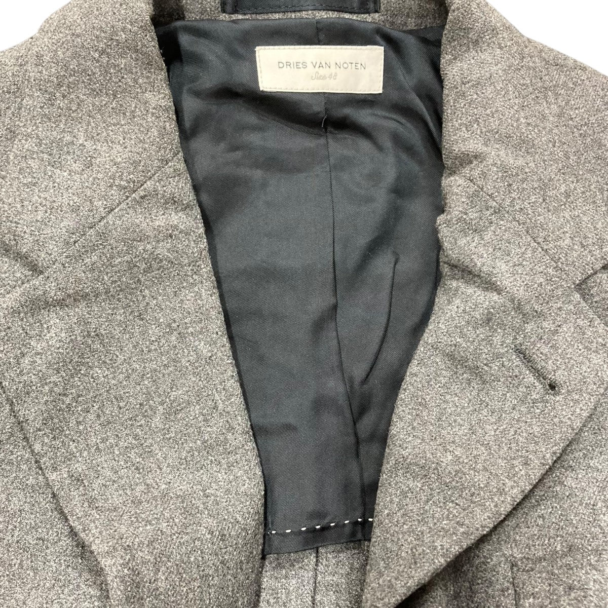 DRIES VAN NOTEN(ドリスヴァンノッテン) ウールテーラードジャケット