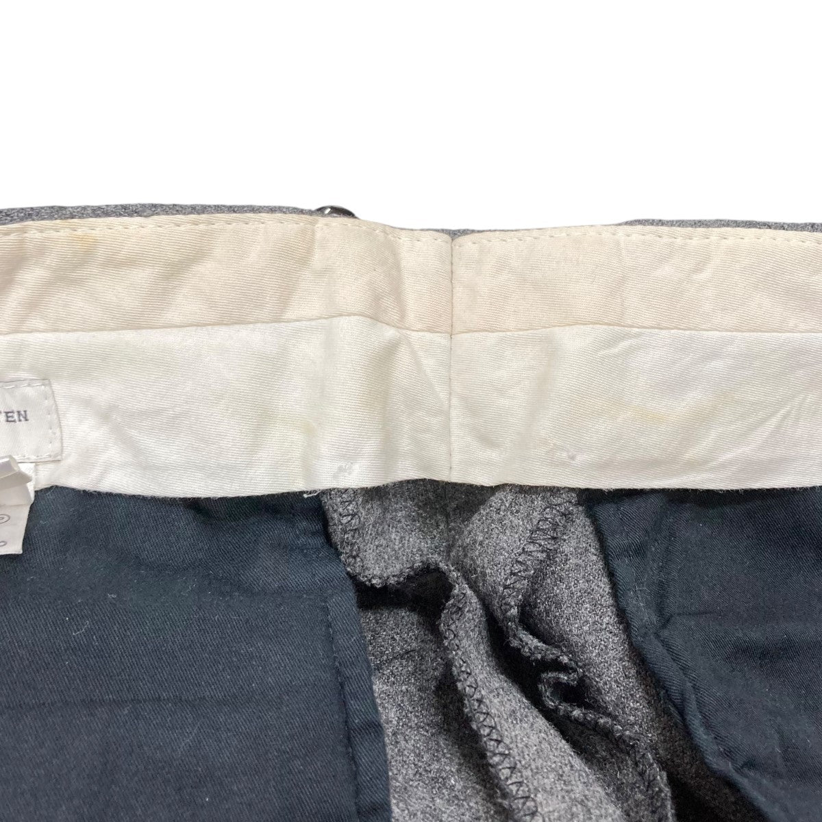 DRIES VAN NOTEN(ドリスヴァンノッテン) ウールスラックスパンツ