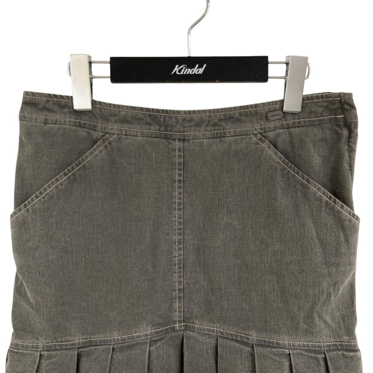 CHANEL(シャネル) デニムスカート P20704V11996 グレー サイズ 38