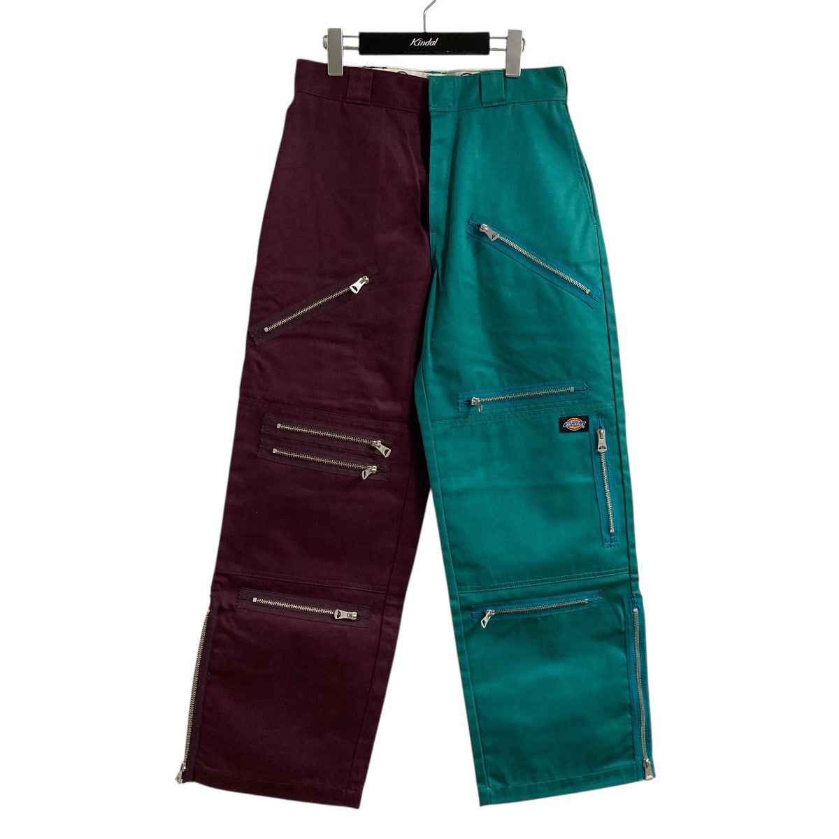 I*g様 バーガンディ Sサイズ パンツ ストレッチ 無地 ツータック パンツ (B＆T CLUB) ビーアンド