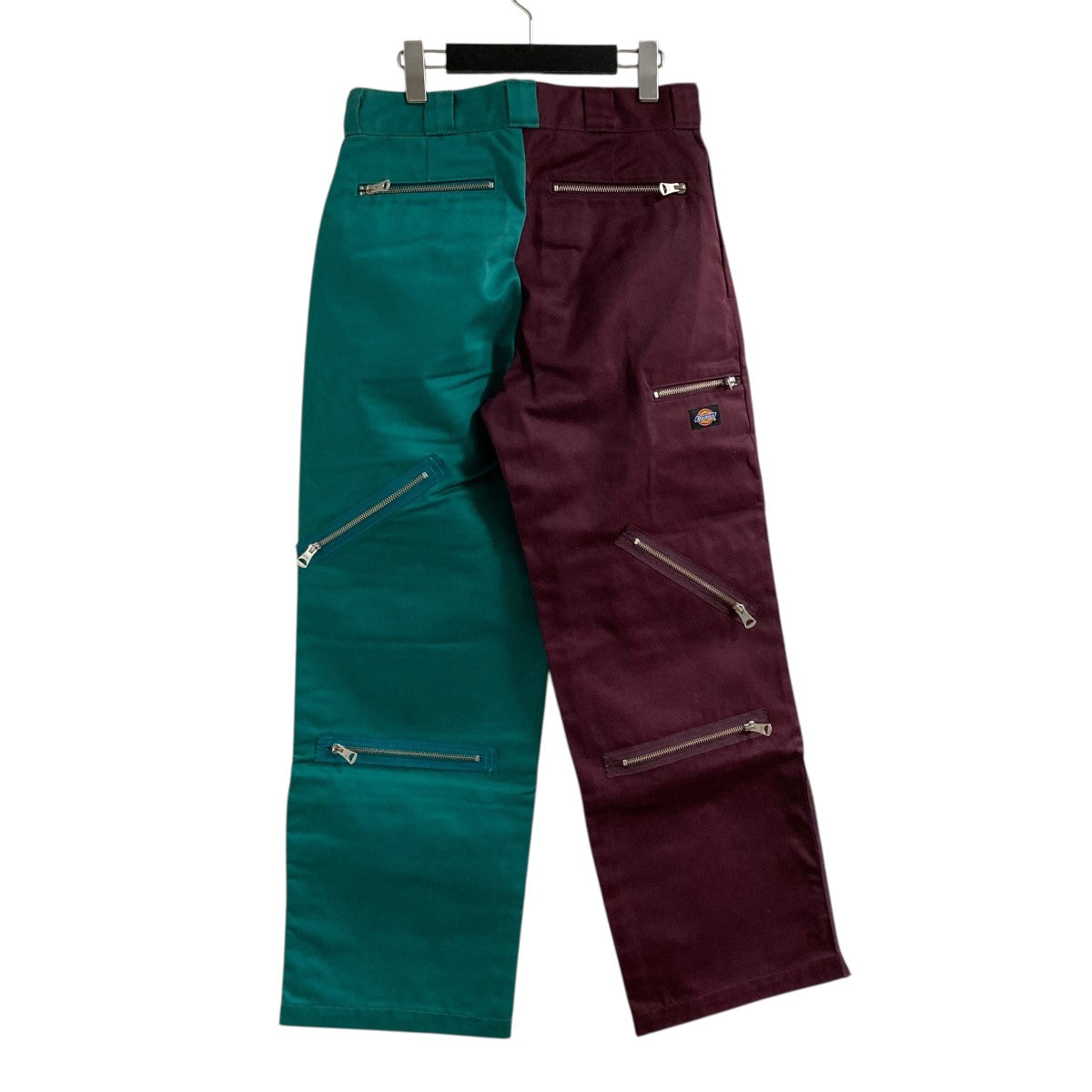I*g様 バーガンディ Sサイズ パンツ セール】サイドラインハイウエストパンツ（その他パンツ