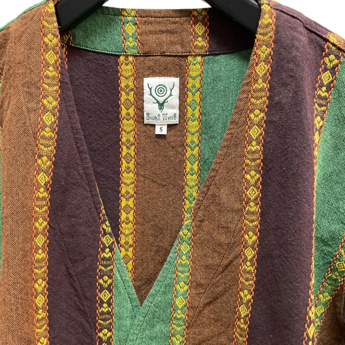 【新品未使用】south2west8 V NECK JACKET South2 West8 / サウスツーウエストエイト | V Neck Jacket