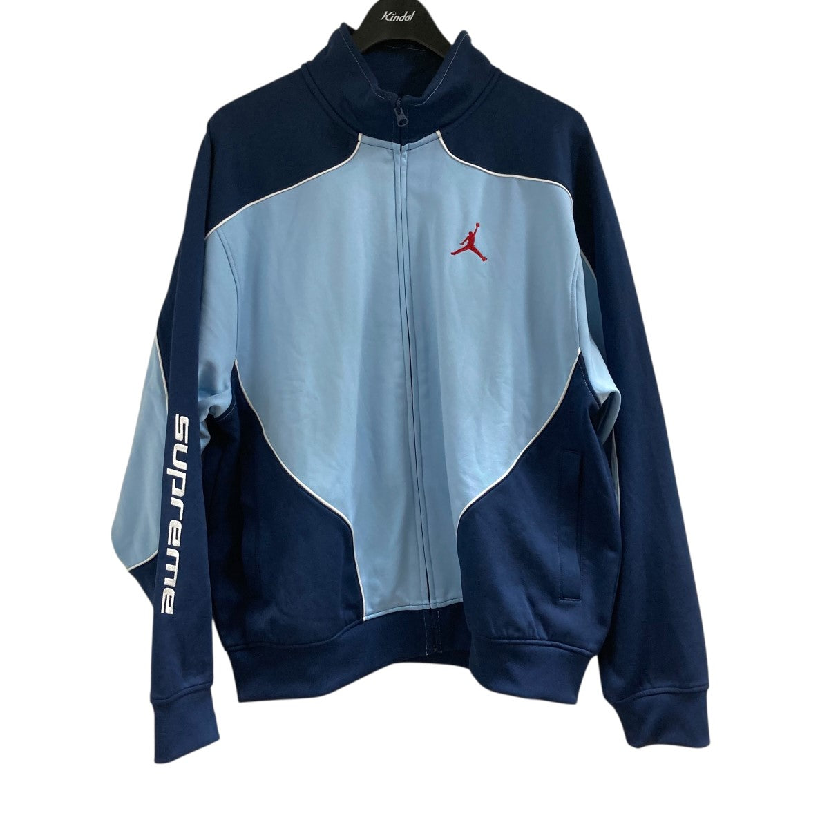 Jordan フルジッパー フード付き　トラックジャケット古着 Supreme×JORDAN トラックジャケット HF0830-436 Jordan Tricot