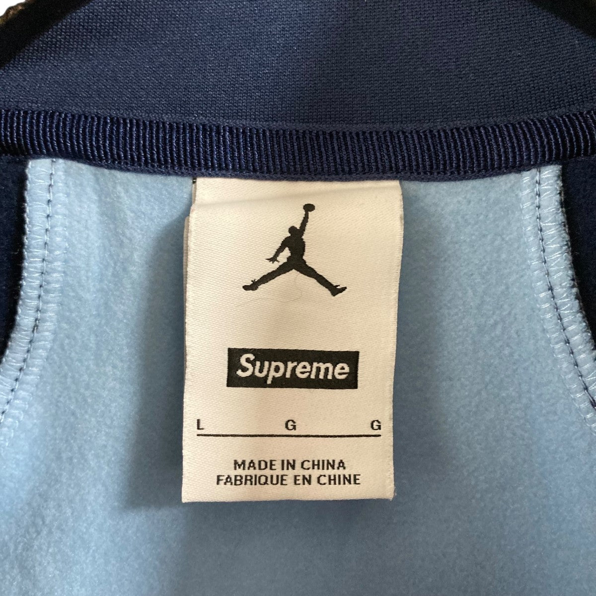 Supreme×JORDAN トラックジャケット HF0830-436 Jordan Tricot