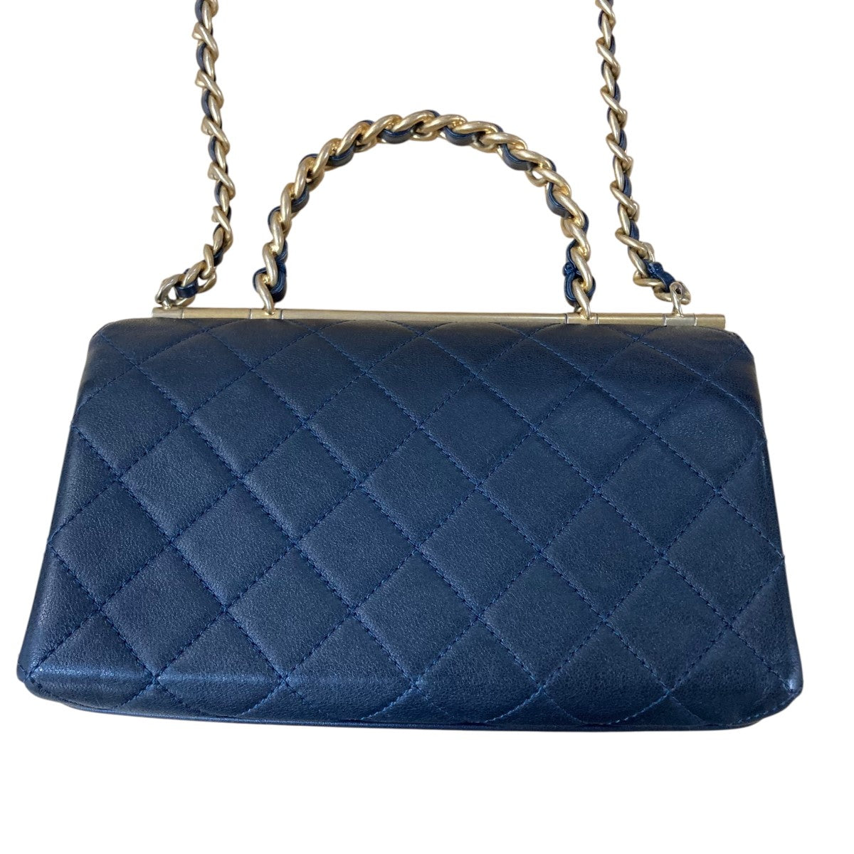 CHANEL シャネル ラムスキン チェーンショルダー バッグ ギャラ付き シャネル(Chanel) シャネル ショルダーバッグ Vステッチ