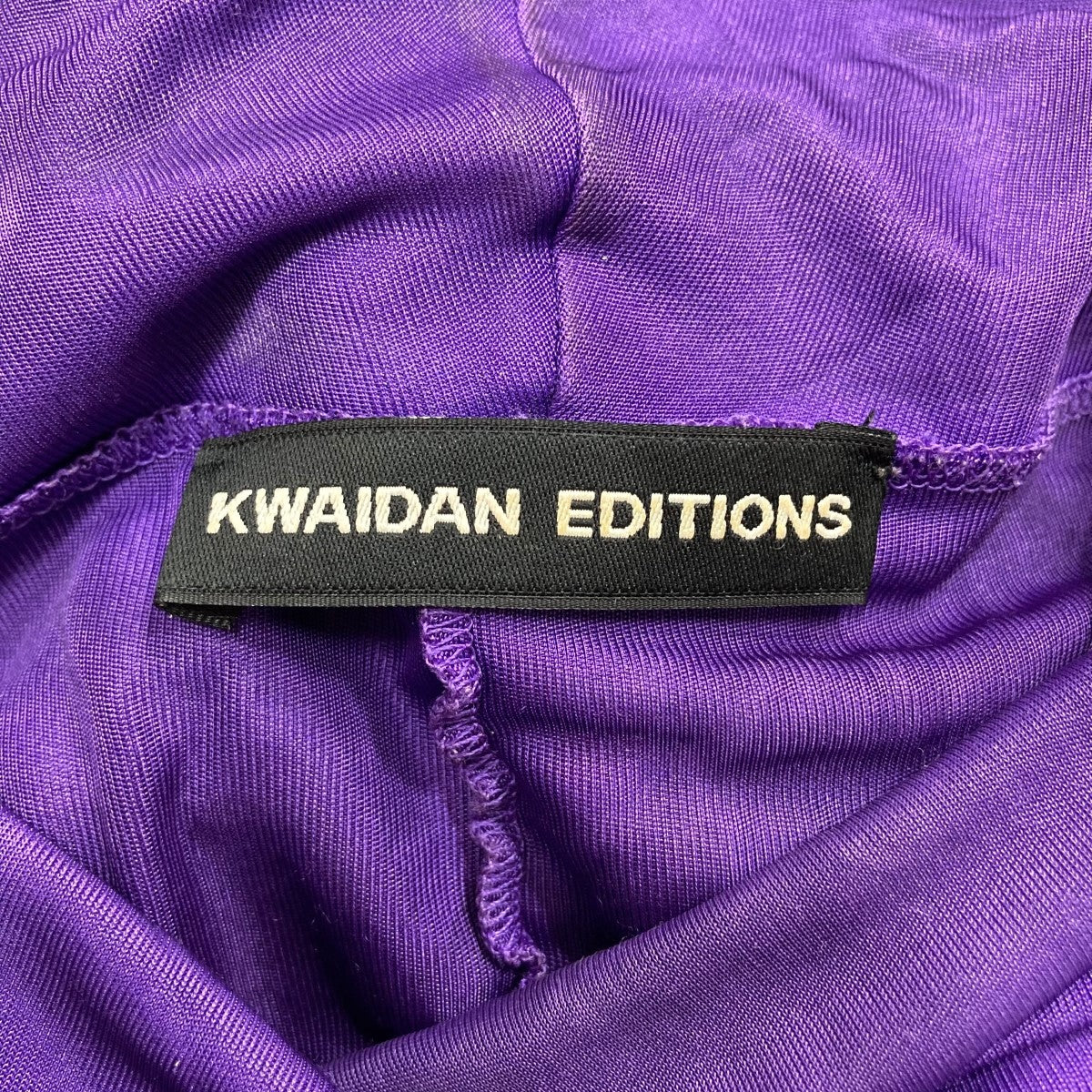 カイダンエディションズ KWAIDAN EDITIONS ハイネックトップ パープル サイズ：36 KWAIDAN EDITIONS(カイダンエディションズ) ハイネックトップ