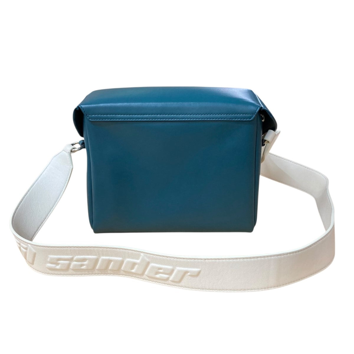 ジルサンダー☆3色 エンボスロゴ ショルダーバッグ JIL SANDER(ジルサンダー) LID CROSSBODYエンボスロゴショルダー