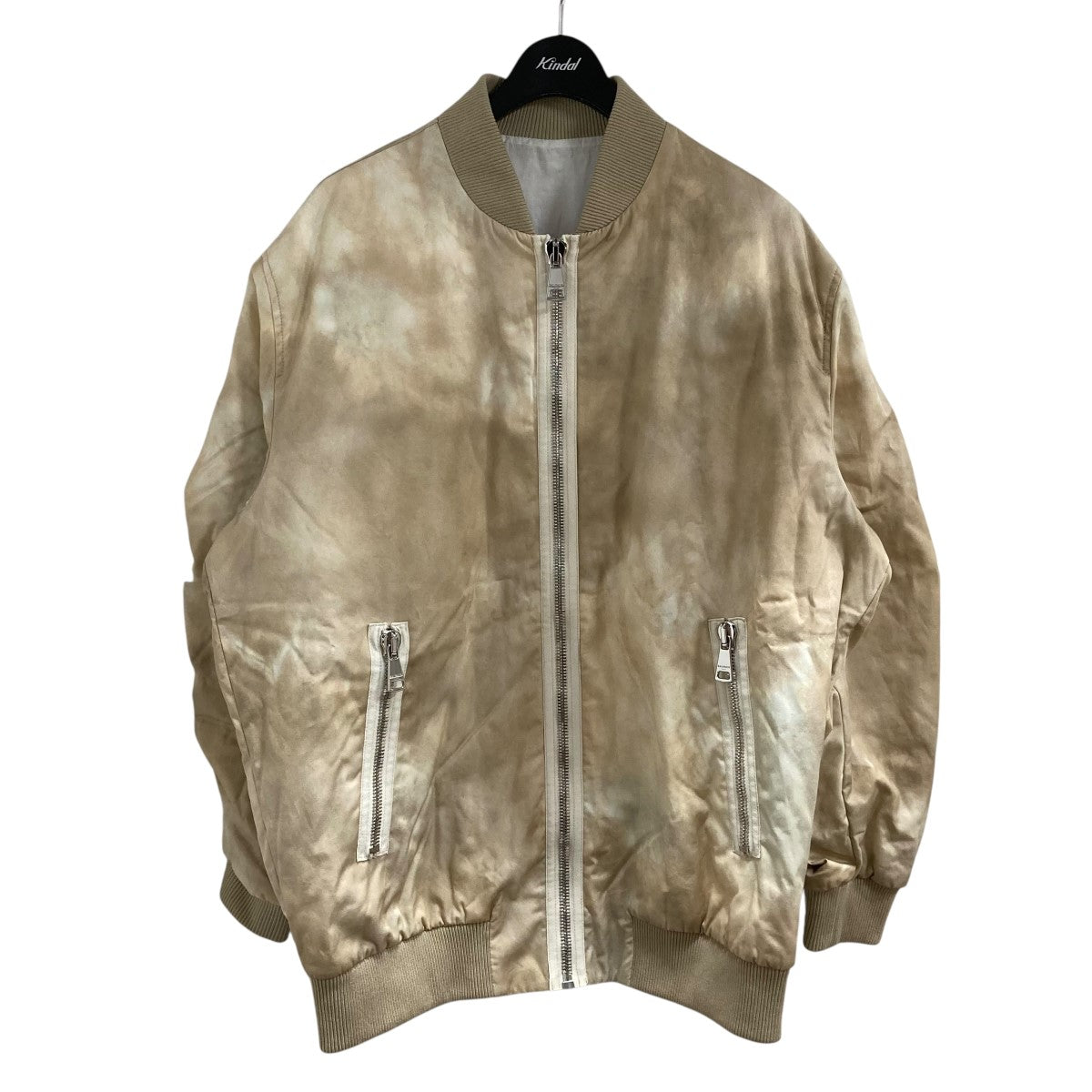 BALMAIN ベージュ レザージャケット 中古・古着通販】BALMAIN (バルマン) レザージャケット ベージュ