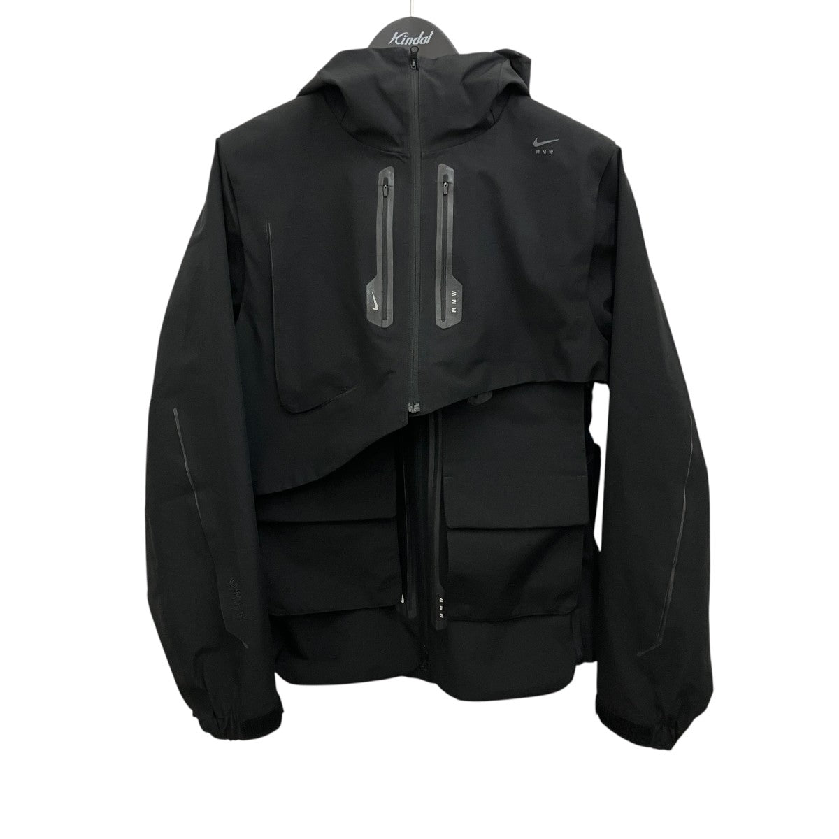 NIKE×MMW レイヤーナイロンジャケット 古着・中古-1枚目のアイテム画像