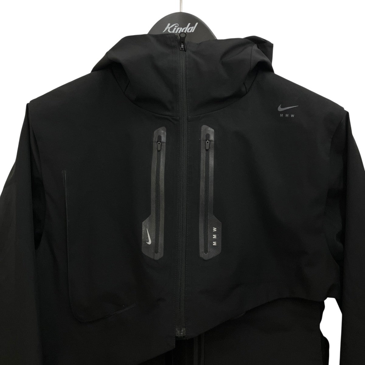 NIKE×MMW レイヤーナイロンジャケット 古着・中古-3枚目のアイテム画像