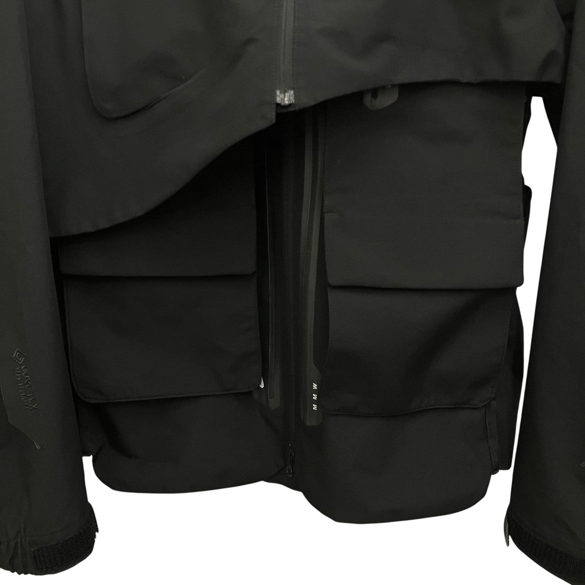 NIKE×MMW レイヤーナイロンジャケット 古着・中古-4枚目のアイテム画像