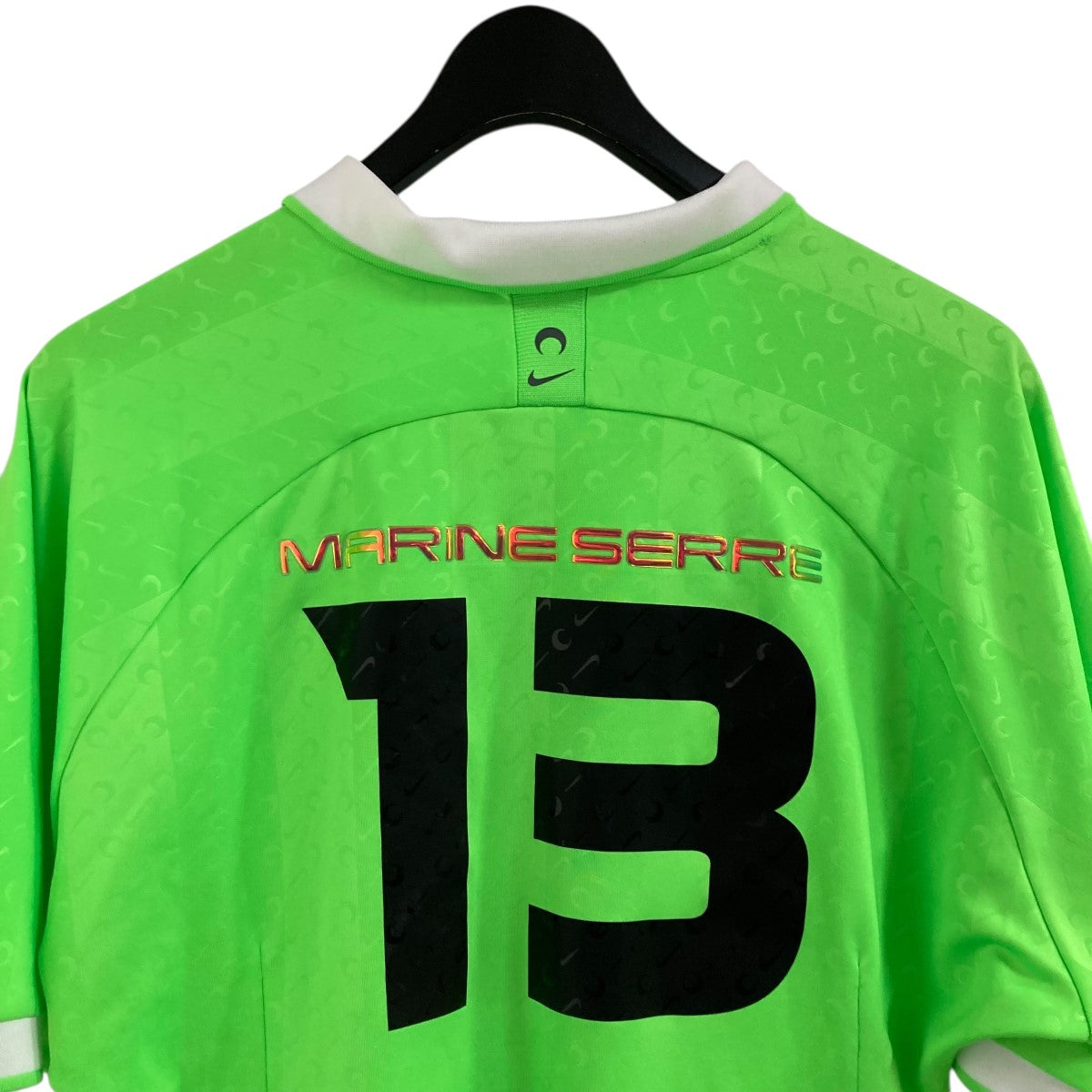 Marine Serre × Nike ゲームシャツ サッカーユニフォーム T-shirt Nike X Marine Serre Green size S International in