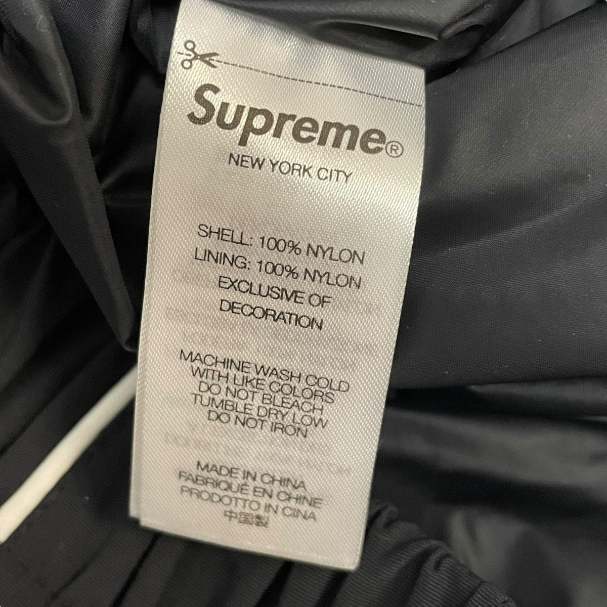 Supreme(シュプリーム) 25SS Long Nylon Shortパンツ ブラック