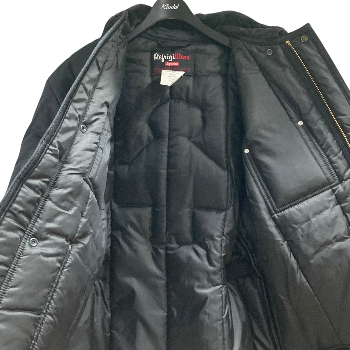 Supreme×RefriGiWear ジップアップジャケットJ70FW20 Insulated Iron
